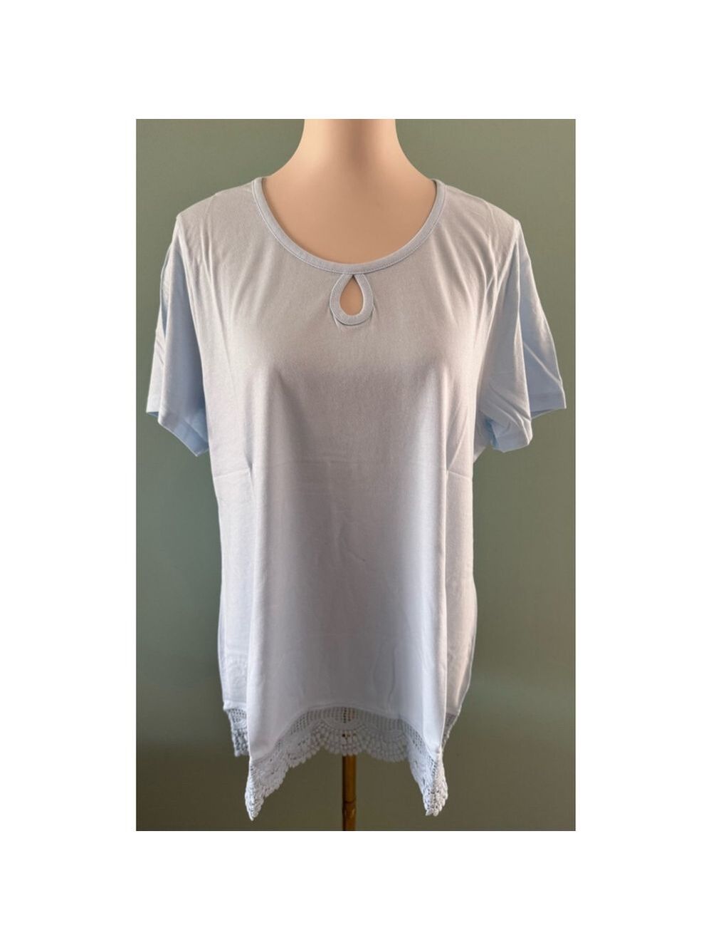 Women's Karen Scott T-Shirt XL Blue